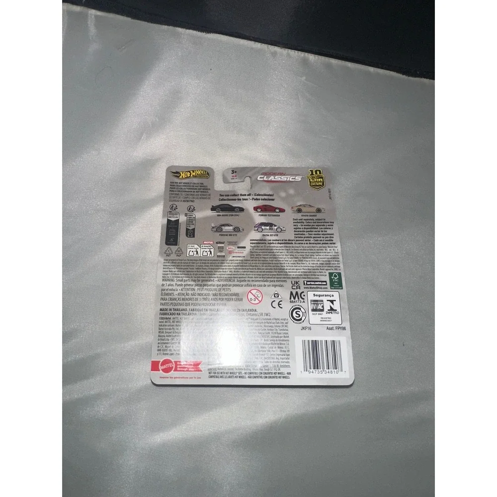 Hot Wheels Premium Modern Classics Porsche 993 GT2 Silver Real Riders FPY86